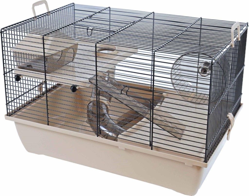 Hamsterkäfig Pinky 2 für Hamster, beige