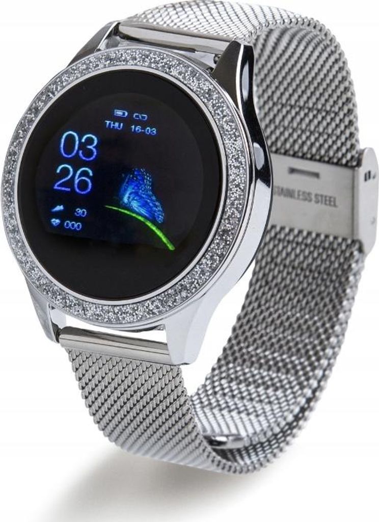 Smartwatch zegarek elektroniczny Oromed ORO-SMART CRYSTAL Produktbild 