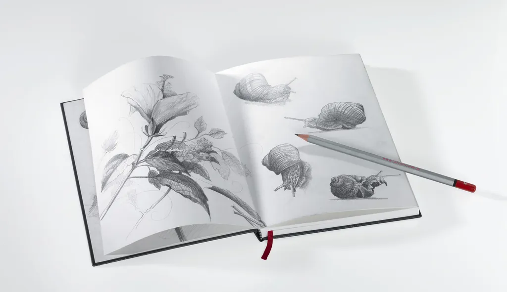 Sketchbook Hahnemühle Nostalgie A5 190g/m² - Ideale per Disegno Tecnico