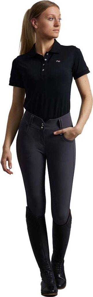 Premier Equine Sophia Reithose Mit Hohem Bund Und Vollbesatz Mit Gel Schwarz 30 Schwarz 30