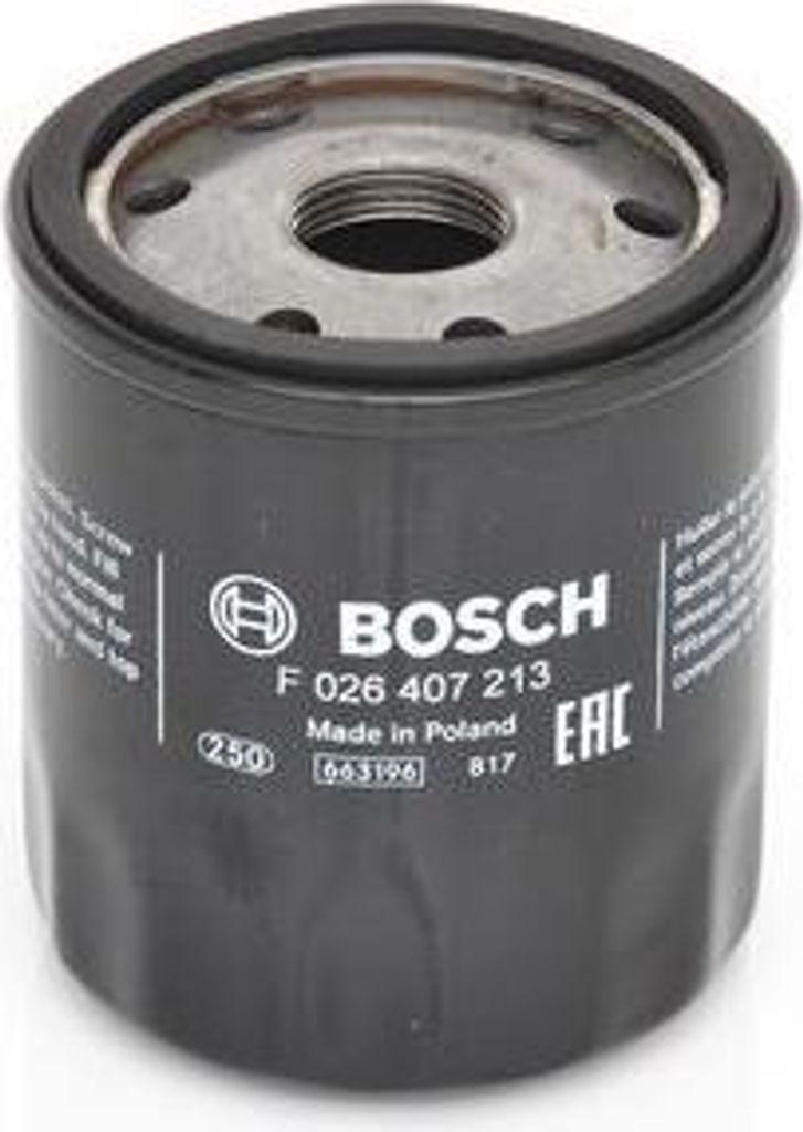 BOSCH F 026 407 213 Ölfilter OE 12667194 kompatibel mit Mokka, Karl, Insignia, Corsa E, Astra K, Adam, Corvette, Captiva, Camaro