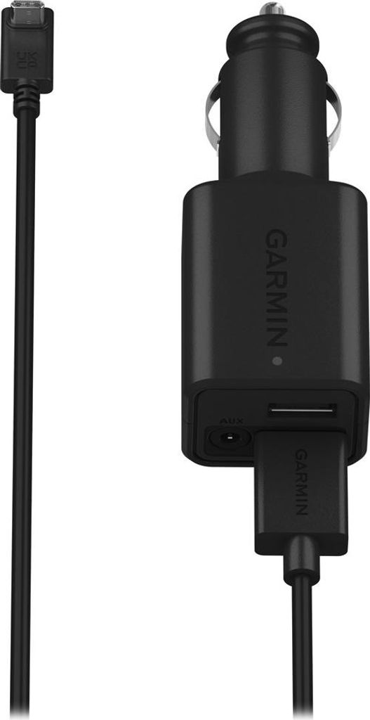 Garmin USB-C-KFZ-Anschlusskabel, Auto, Zigarettenanzünder, Schwarz