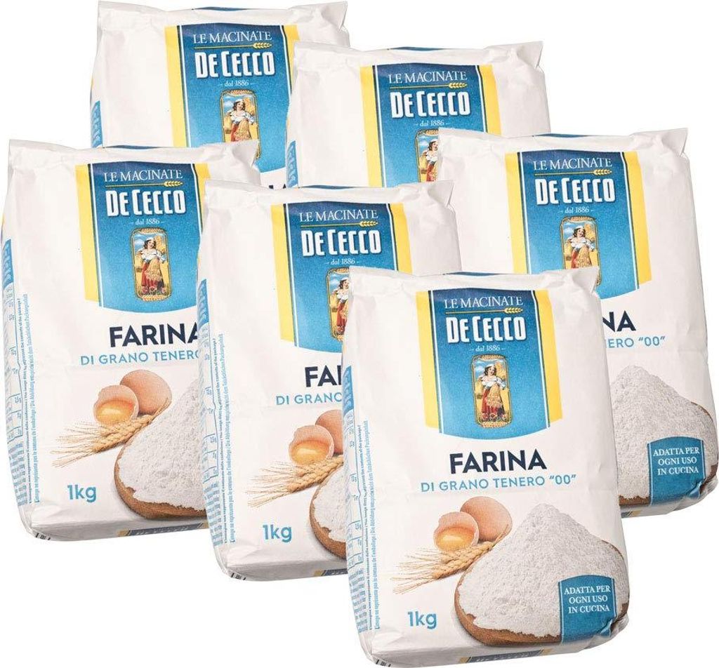 HAB & GUT -LM0016-10- De Cecco Farina di Grano Tenero Tipo Produktbild 