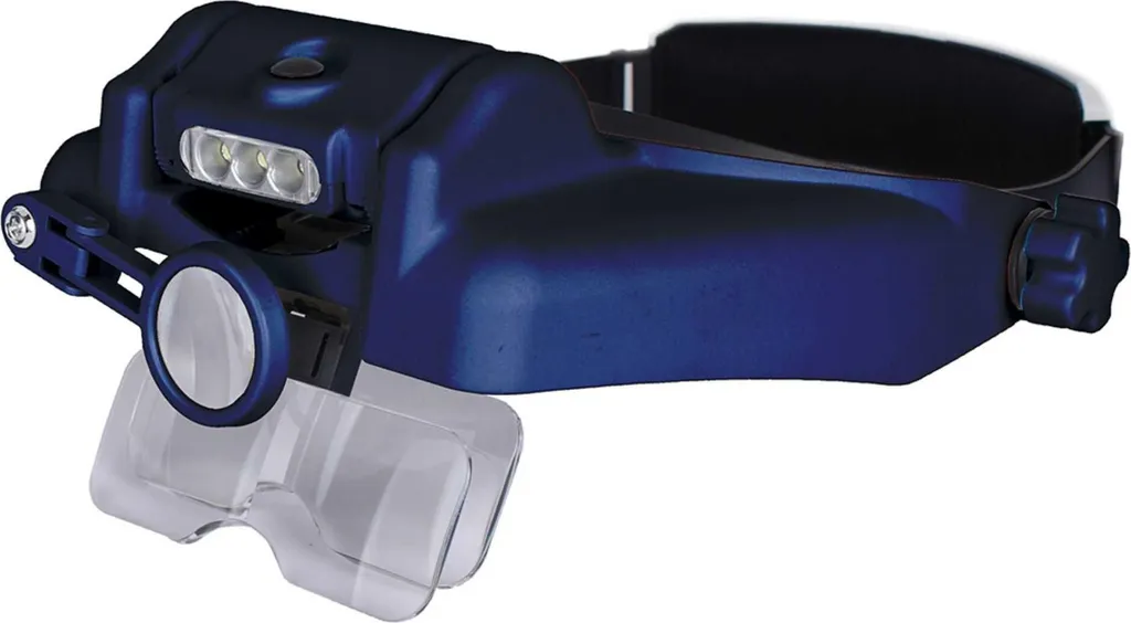 Discovery Crafts DHD 40 Loupe frontale LED avec lentilles interchangeables