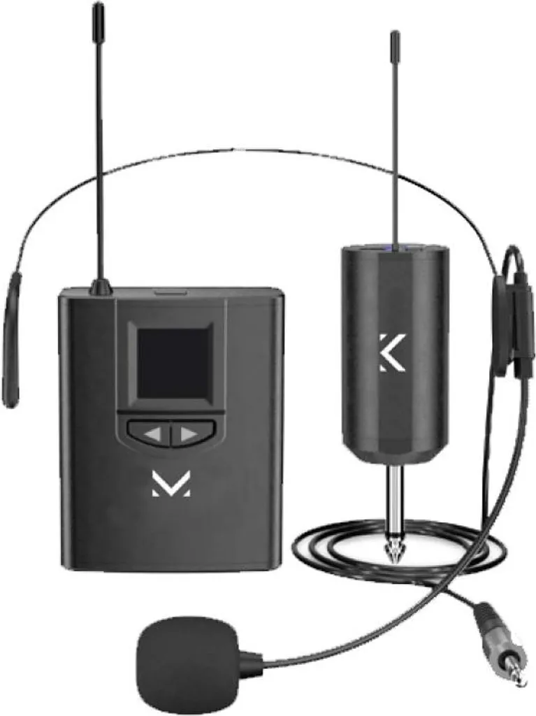 Microphone Majestic MIC800W noir sans fil avec réduction de bruit