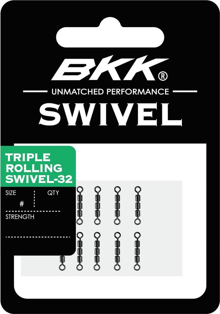 BKK Triple Rolling Swivel-32 #14