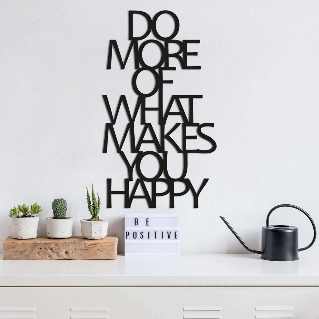 Wallity, Do More Of What Makes You Happy, 41 x 70 cm, Produktbild 5