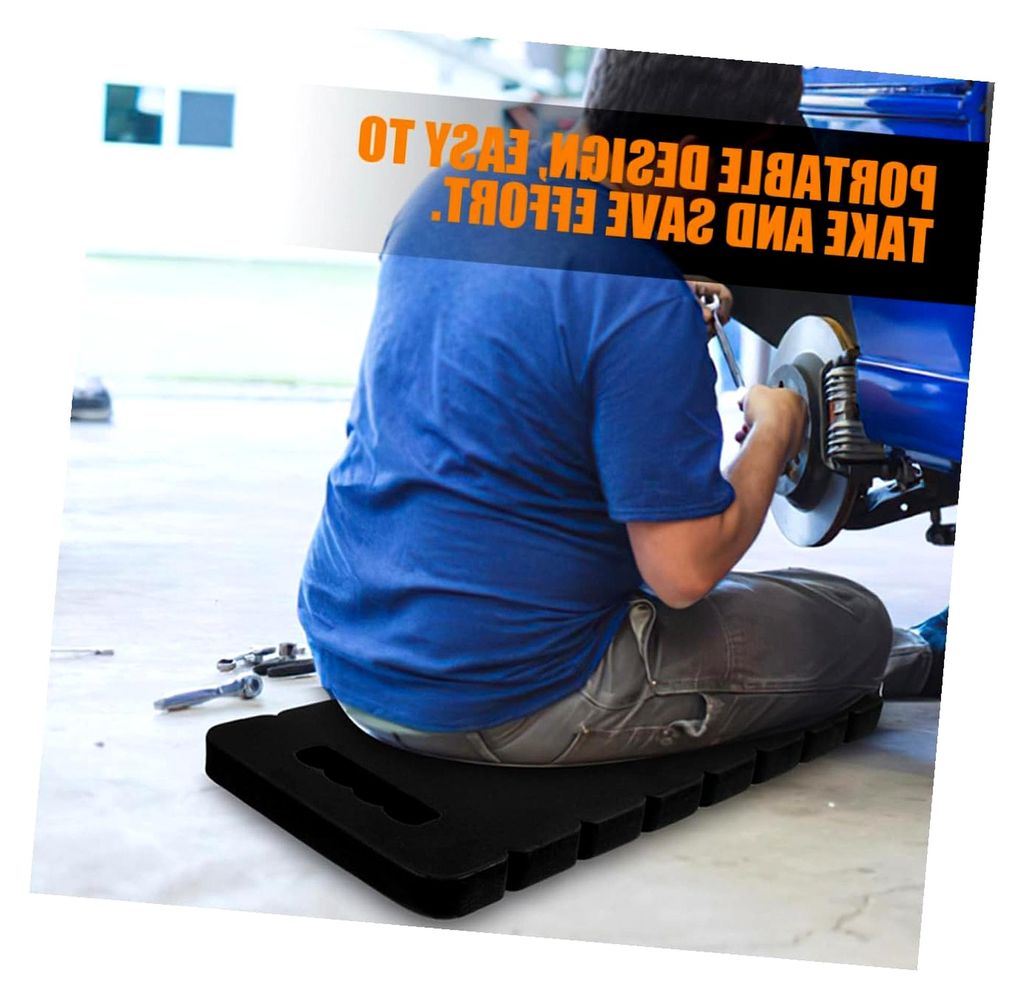 2 Stück Kniepolster Eva Wasserfest Knieschutz für Gartenarbeit