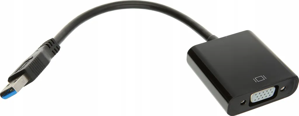Convertisseur USB vers VGA 1080p Full HD avec Puce de Conversion Stable - 2