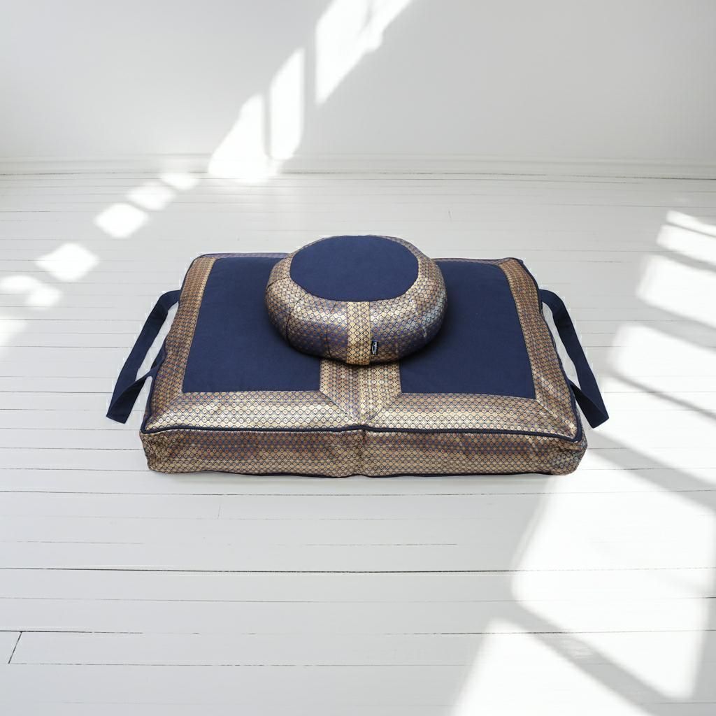 Meditationsset golden mind - midnight blue