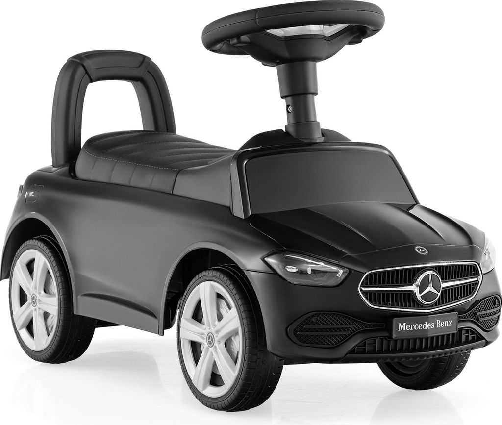 DREAMADE Laufauto für Kinder, von Mercedes-Benz lizenziertes Rutschauto mit Fuß-Boden-Funktion, Spielzeugauto mit Musiktaste, von 12–36 Monaten