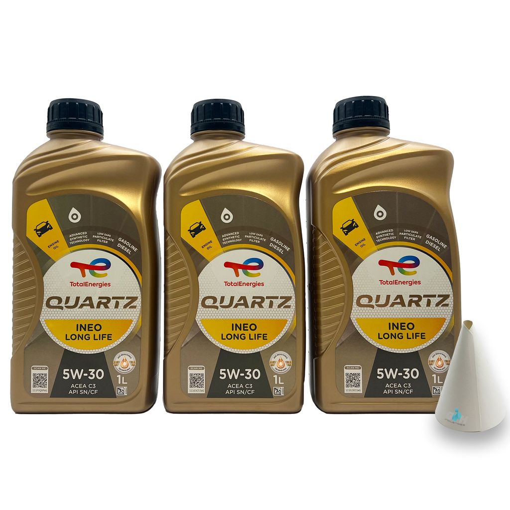 Total Quartz Ineo Longlife | 5W-30 | 3 L | VW 504 00 | Produktbild 