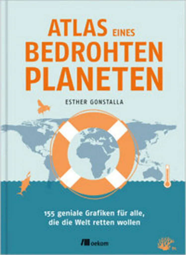 Atlas d'une Planète Menacée - Livre Cartographique Écologique Broché