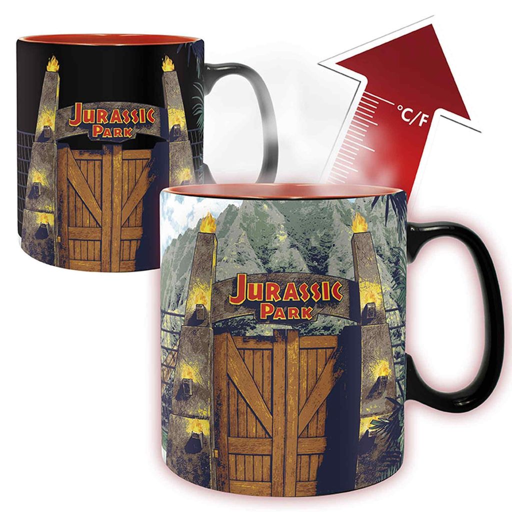 Jurrasic park Keramický hrnek měnící 460 ml - Gate Obrázek produktu 