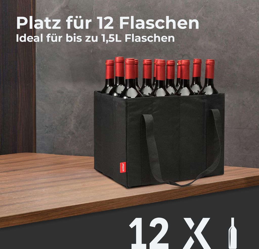 12er Bottle-Bag Flaschentasche für 12 x 1,5 Liter Produktbild 4