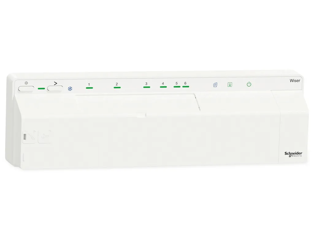 Schneider Distributeur Wiser Chauffage Refroidissement CCTFR6600 - 2