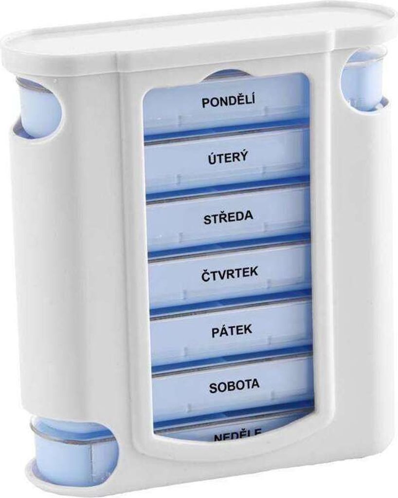 ORION Tablettenbox Pillendose Organizer für Medikamente 7 Tage