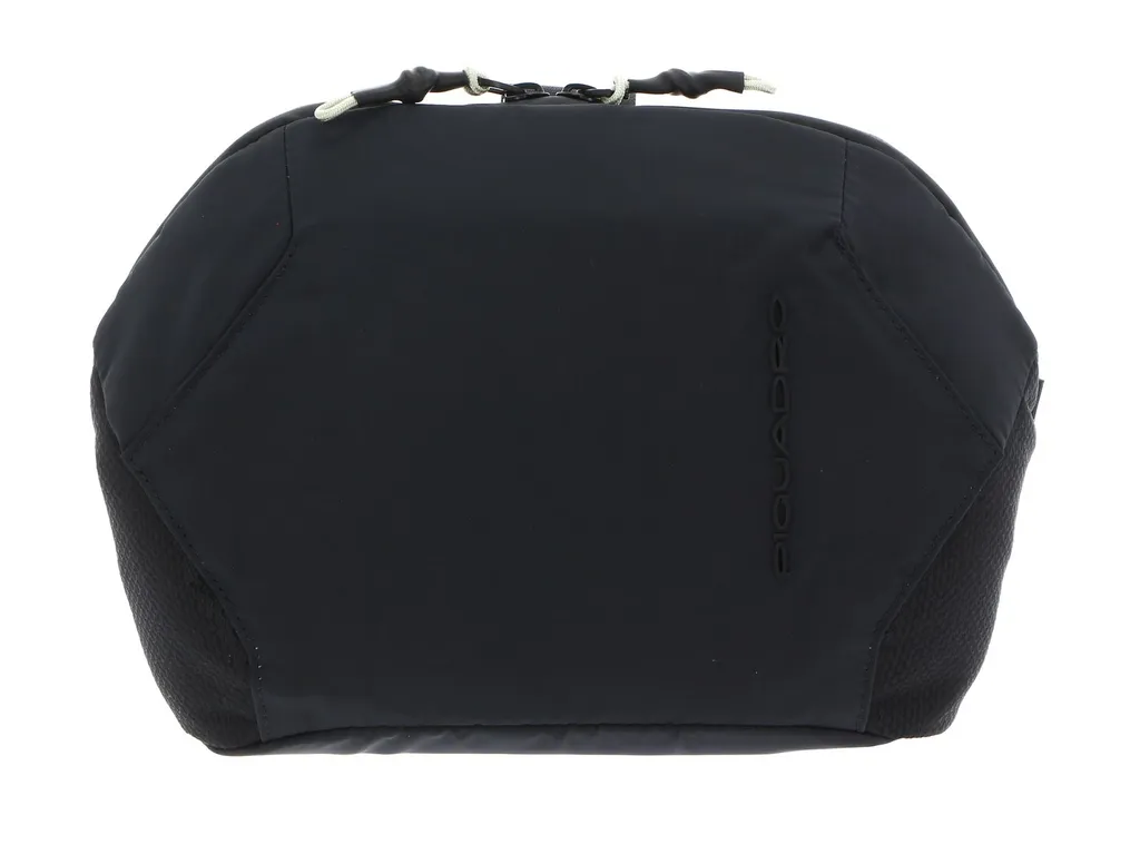 Piquadro PQ-M Trousse de Toilette Nero - Kit de Voyage Modulaire Noir
