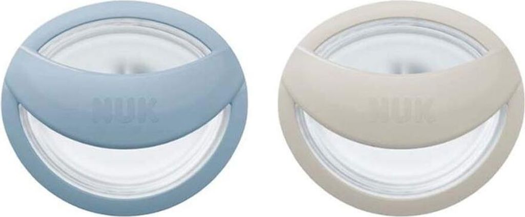 Nuk MommyFeel Silicone Soother 0-9m Blue x2 Produktbild 