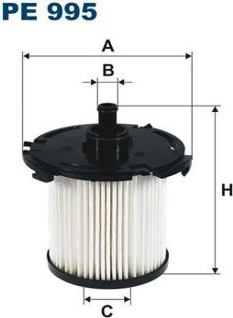Filtre à carburant FILTRON PE 995 OE 1727201 pour Transit et Tourneo