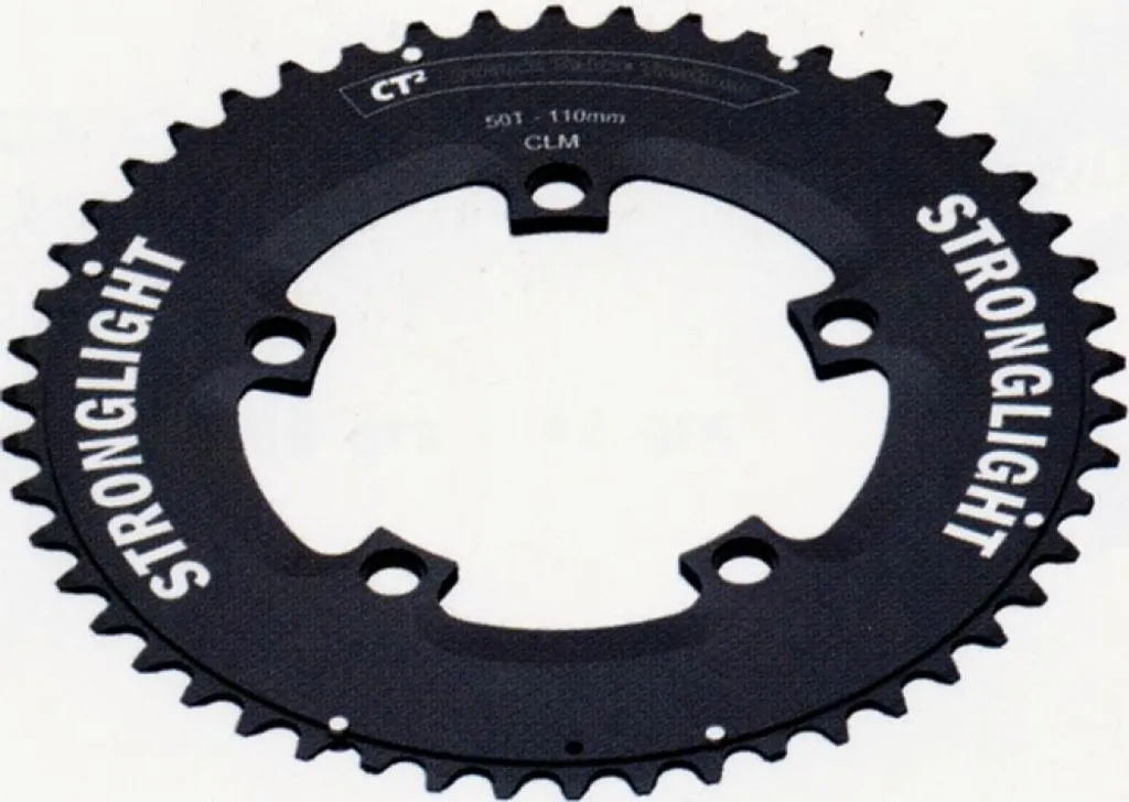 Plateau Stronglight 52 Dents 110mm Cromo Noir : Fini l'Usure Prématurée