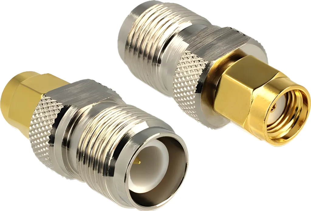 Adattatore Delock RP-SMA Maschio a RP-TNC Femmina | Connettore HF 50 Ohm