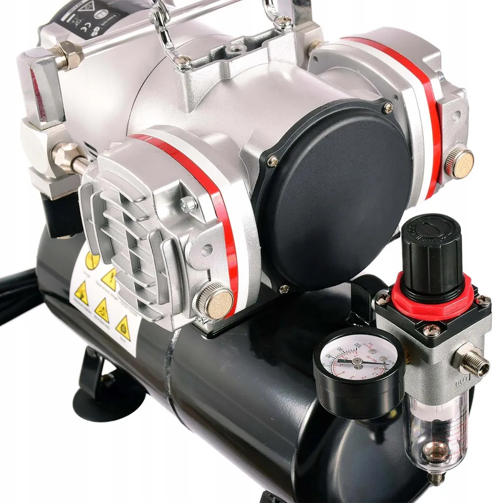 Compresseur aérographe haute performance 46 l/min avec séparateur eau - 6