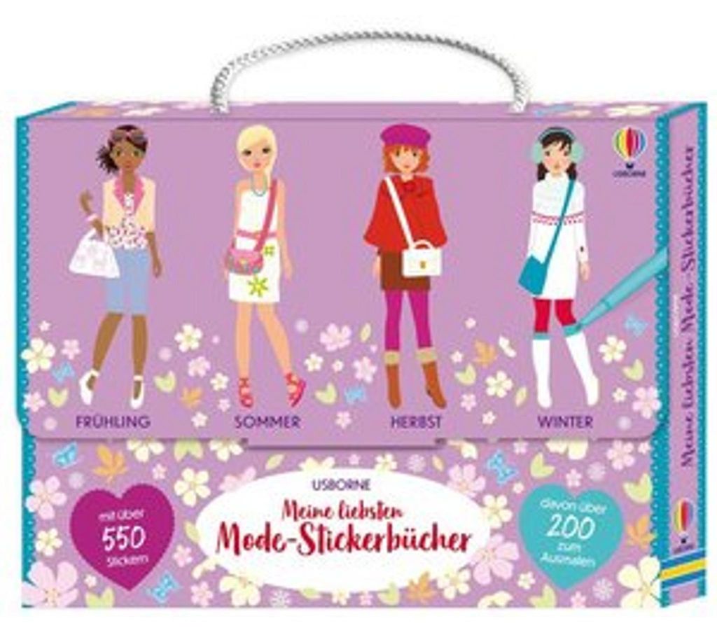 Meine liebsten Mode-Stickerbücher