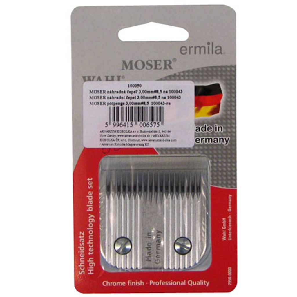 Ostrze zapasowe MOSER 3,00mm#8,5 do 100043 MAX 45 i 100039 Zdjęcie produktu 