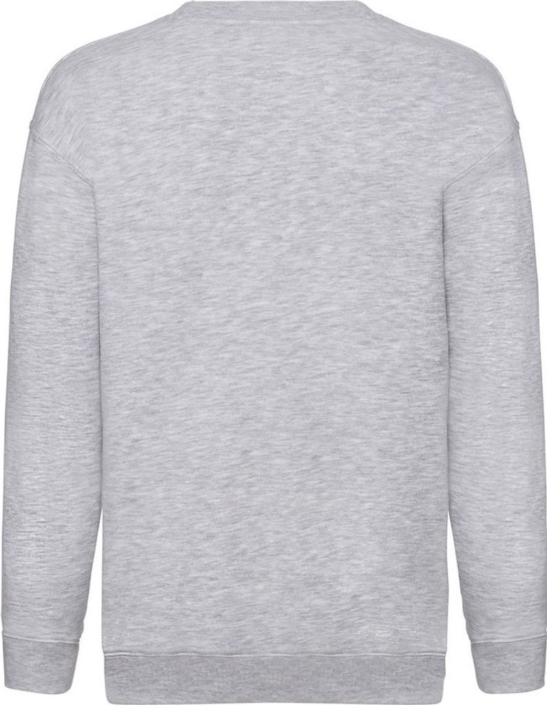 Fruit Of The Loom Kinder Pullover Premium 70/30 (2 Stück/Packung) RW6860 (3/4 Jahre) (Hellgrau)