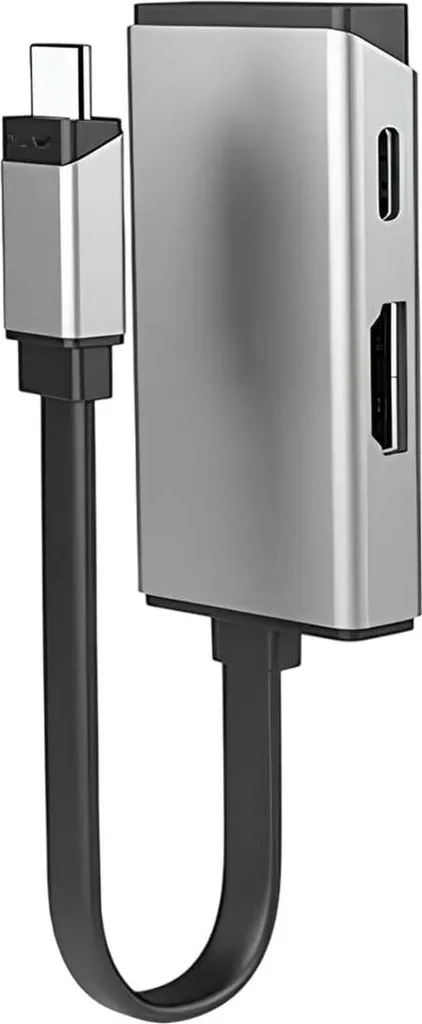 Adaptateur USB-C vers HDMI pour MacBook et PC avec Recharge Simultanée