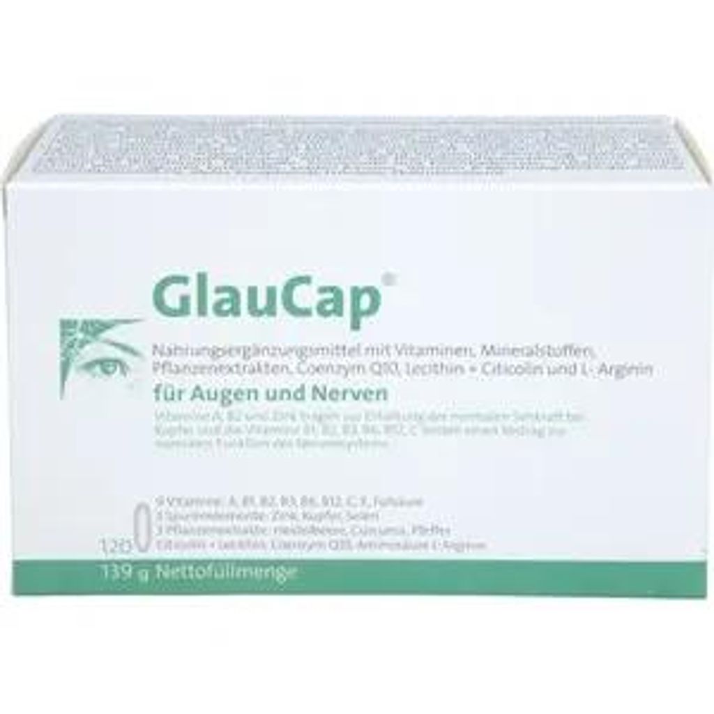 Glaucap capsules, 120 stuks Productafbeelding 