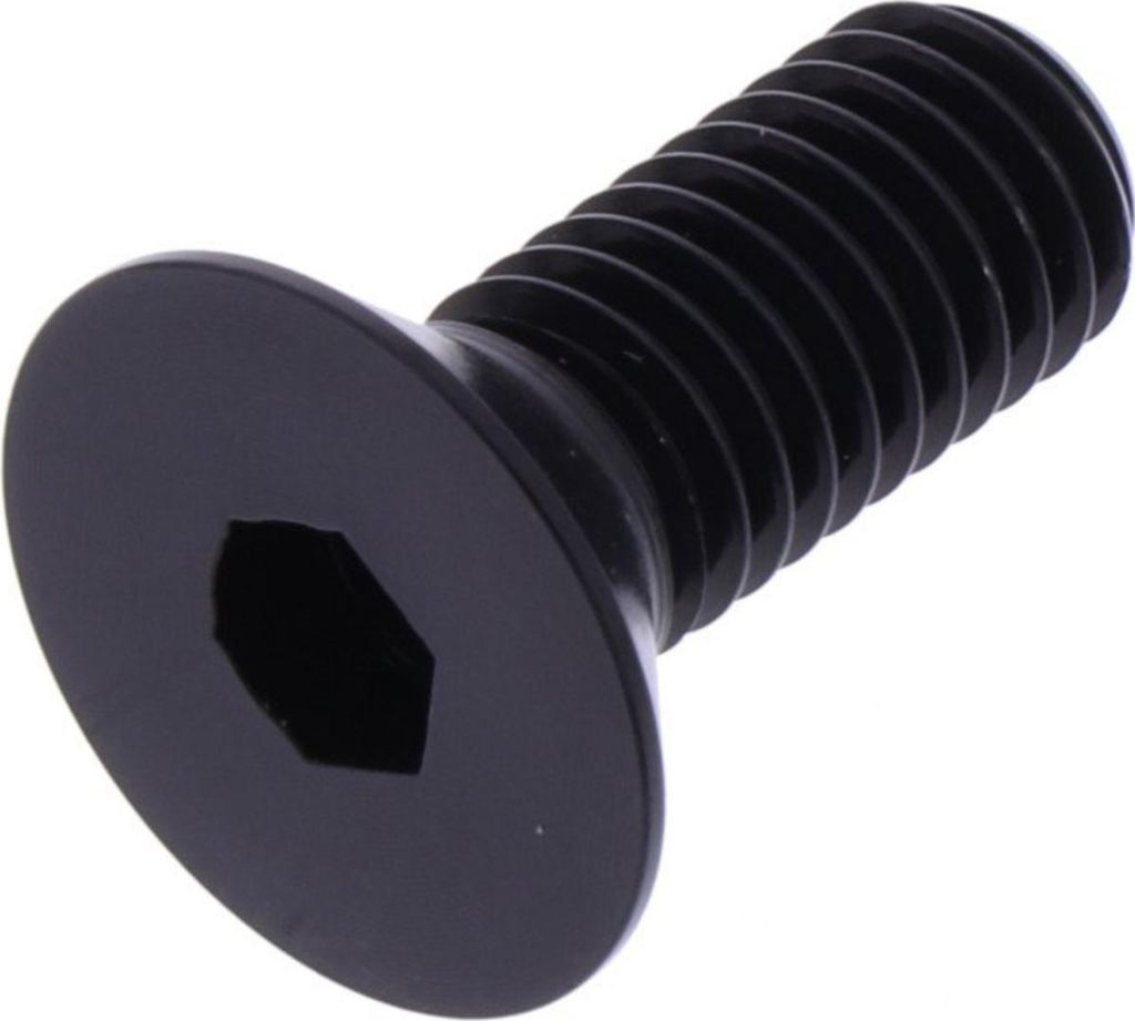 Senkschraube JMP Bolt M8x1,25mm 20mm Aluminium schwarz Produktbild 