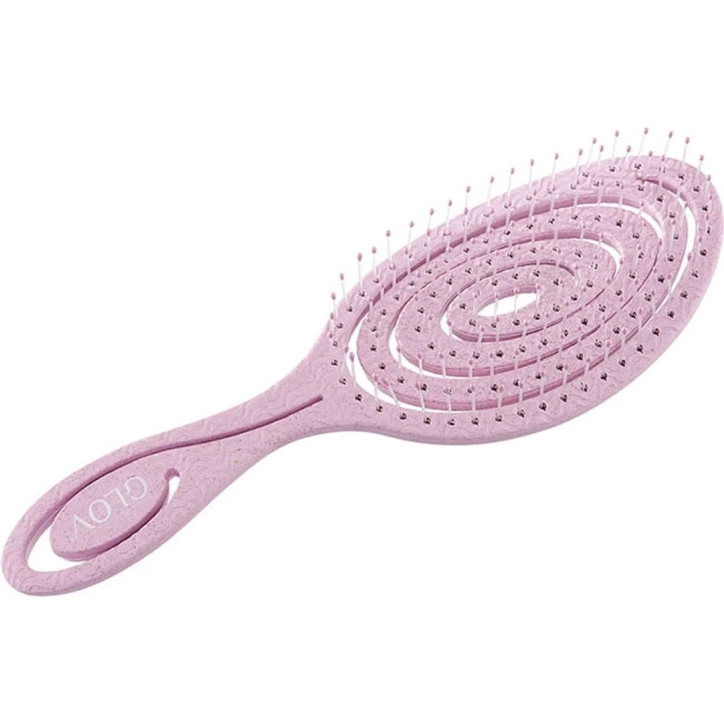 Glov Biobased Brush Biologisch abbaubare Haarbürste Rosa Produktbild 