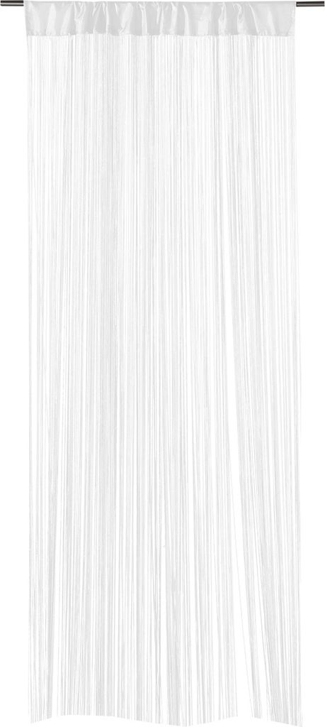 Fädenvorhang - Weiß - 110 x 250 cm Produktbild 