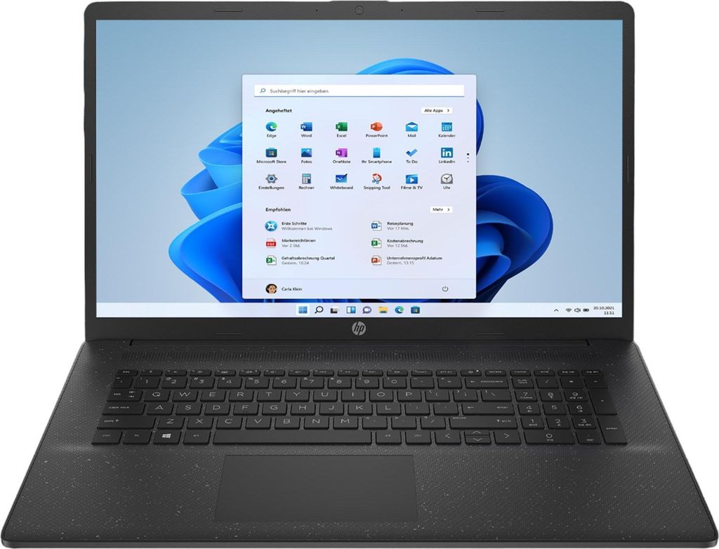 17,3" HP FHD AMD Ryzen 5 4.3 GHz, 512GB SSD 8GB DDR5 Produktbild 