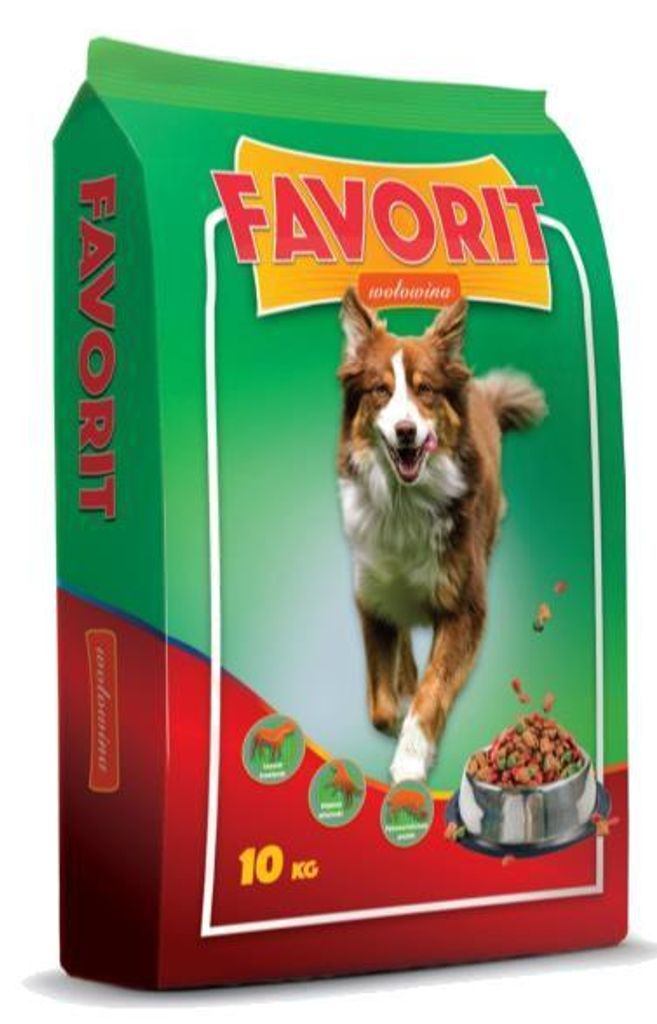 Karma dla psów favit wołowina 10kg Zdjęcie produktu 