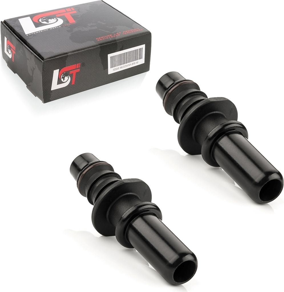 2x Gegenstück Schnellkupplung Kraftstoffleitung 11,8 x 10mm für AUDI PORSCHE