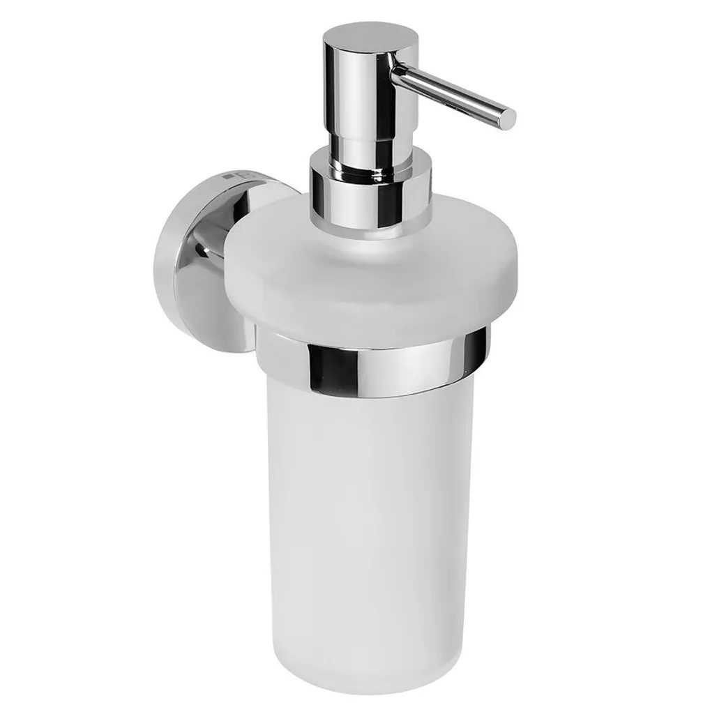Dispenser Sapone XR101 Sapho X-Round Cromo - Design Moderno a Parete