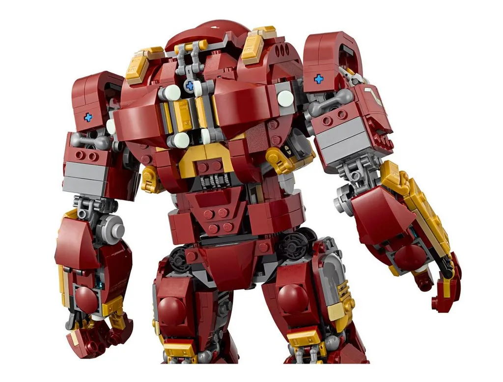 Hulkbuster LEGO 76105 Idéal pour Décorer un Bureau de Fan de Marvel - 10