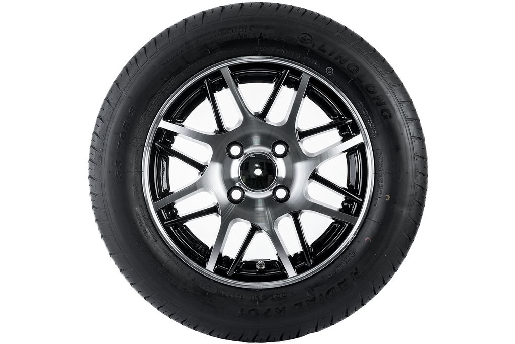 Kompletní hliníkové kolo UNITRAILER 155/70 R13 pro lehké Obrázek produktu 