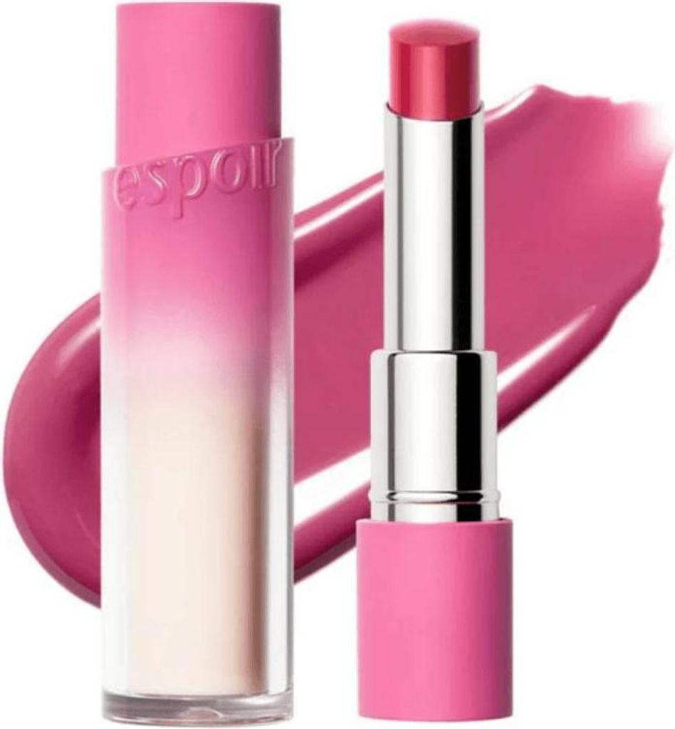 Espoir Nowear Lippenstift Balming Glow #05 Blueberry 3 g - rosa und beerenfarbener feuchtigkeitsspendender Lippenstift
