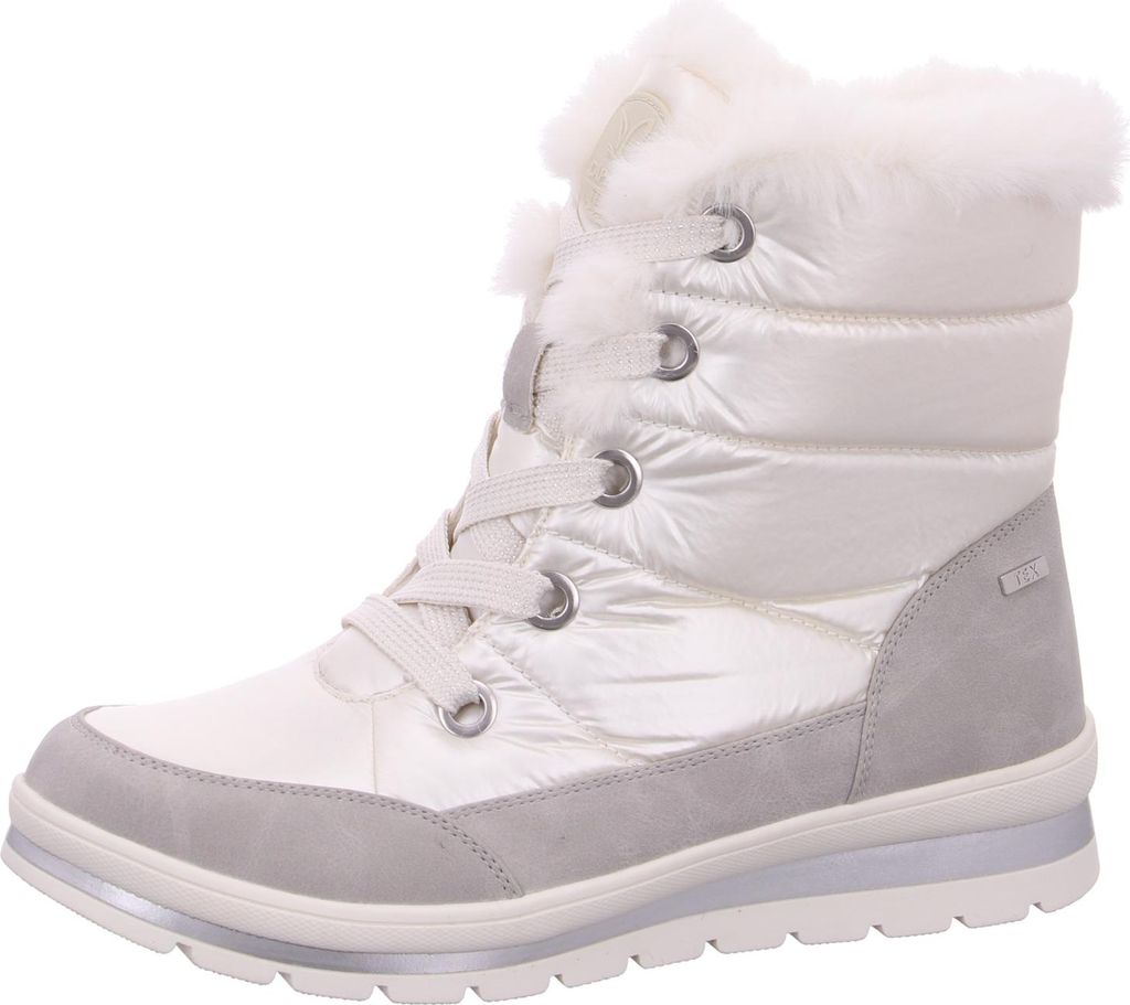Caprice Schnür-,Zug-u.Schnallenstiefel in beige, Gr. 5.5