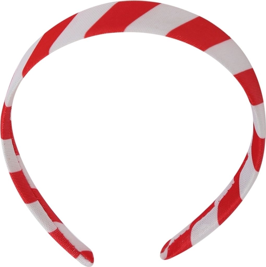 Aufregender Retro Haarreifen Pin Up Girl Haarband für Frauen Rot-Weiß