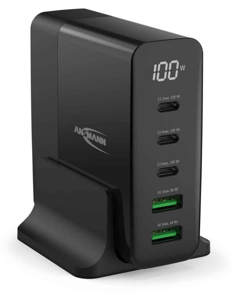 ANSMANN 1001-0149: Cargador de mesa USB ANSMANN DC5140PD, 5 Imagen del producto 