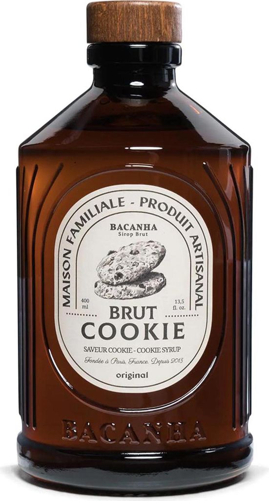 Bacanha Cookie Sirop 400 ml - Geniet van de smaak van Productafbeelding 