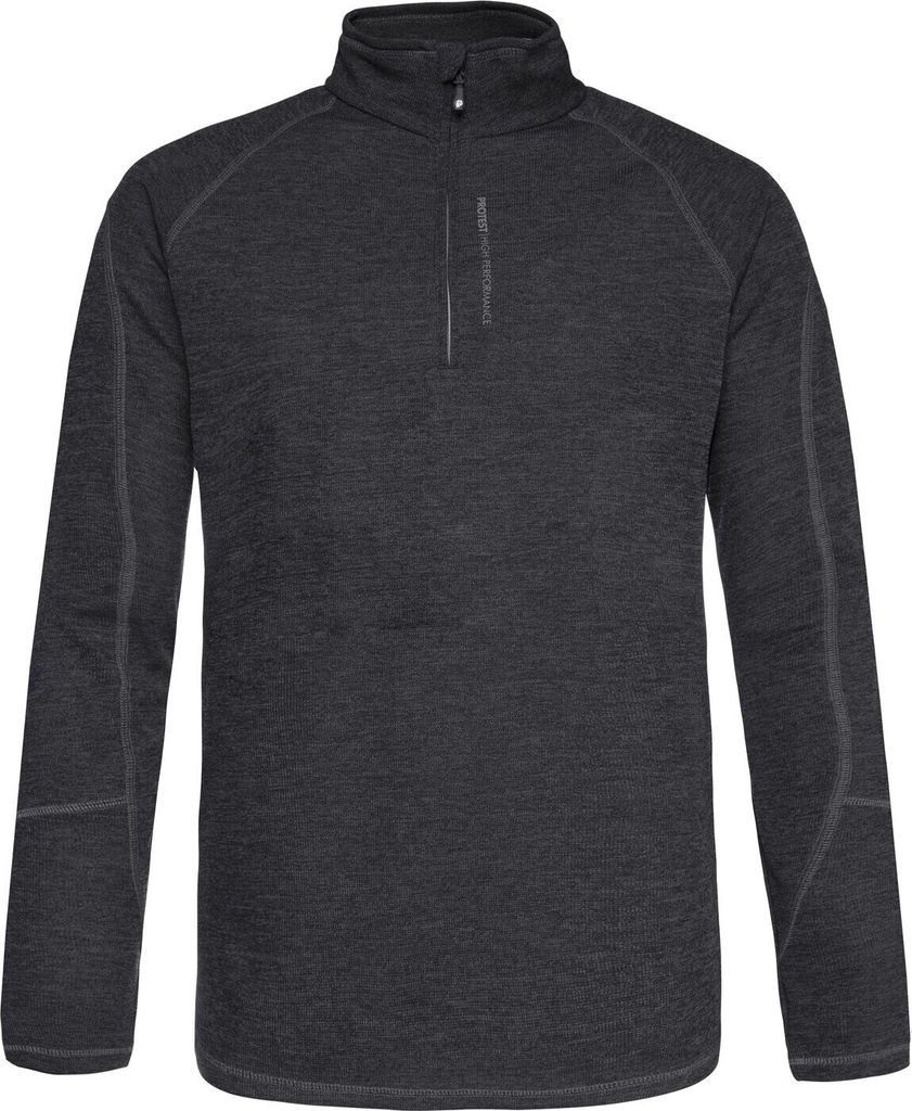 PROTEST PRTLOUISIANA 1/4 zip top True Black S