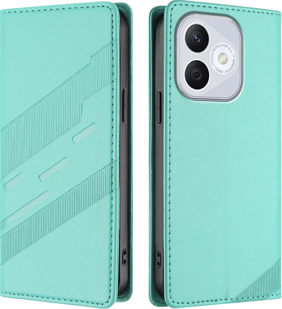 Custodia Honor 400 Lite Portafoglio Türkis - Pelle PU con Slot Carte