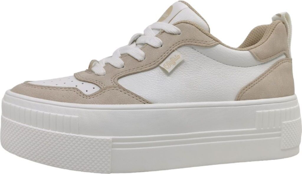 Buffalo Paired Court sportlicher Schnürer Weiß