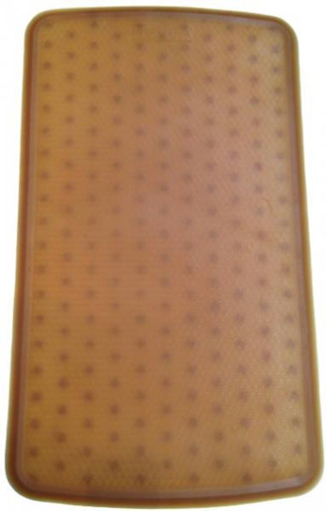 HEVEA Baby Bath Mat Natural, Rutschfeste Badematte, Kinder, Braun, Gummi, 550 mm, 320 mm